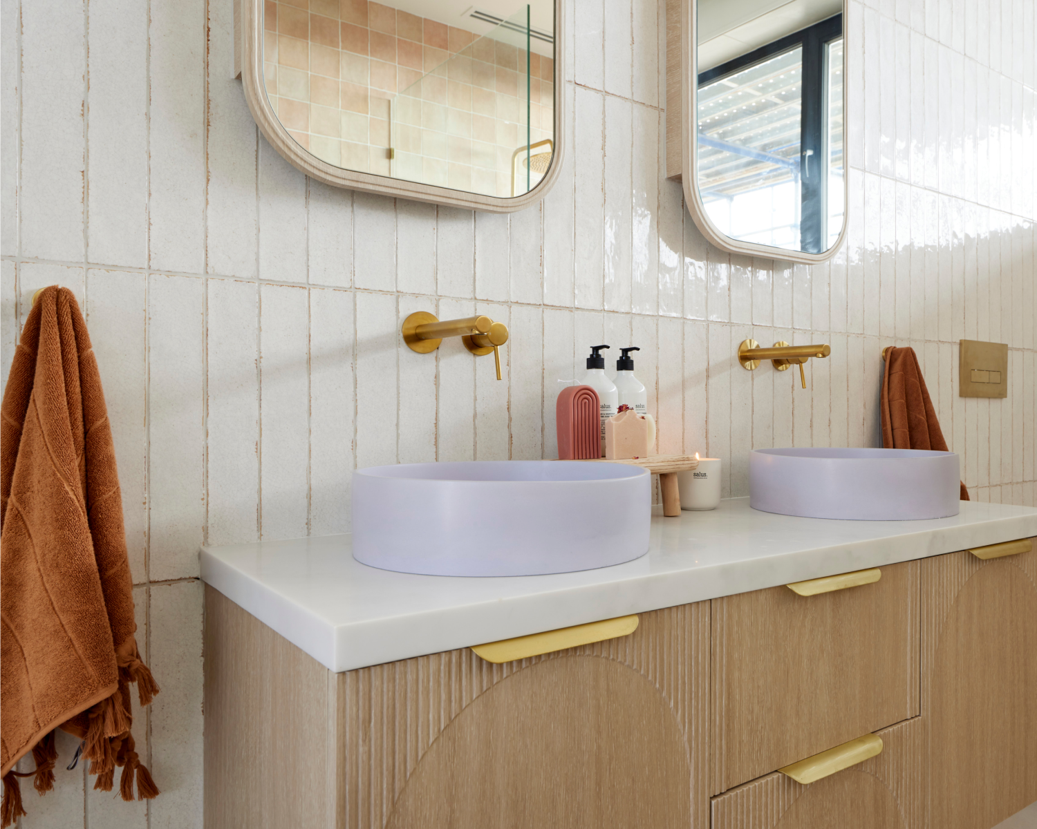 The Block AU's Dylan and Jenny Guest Ensuite