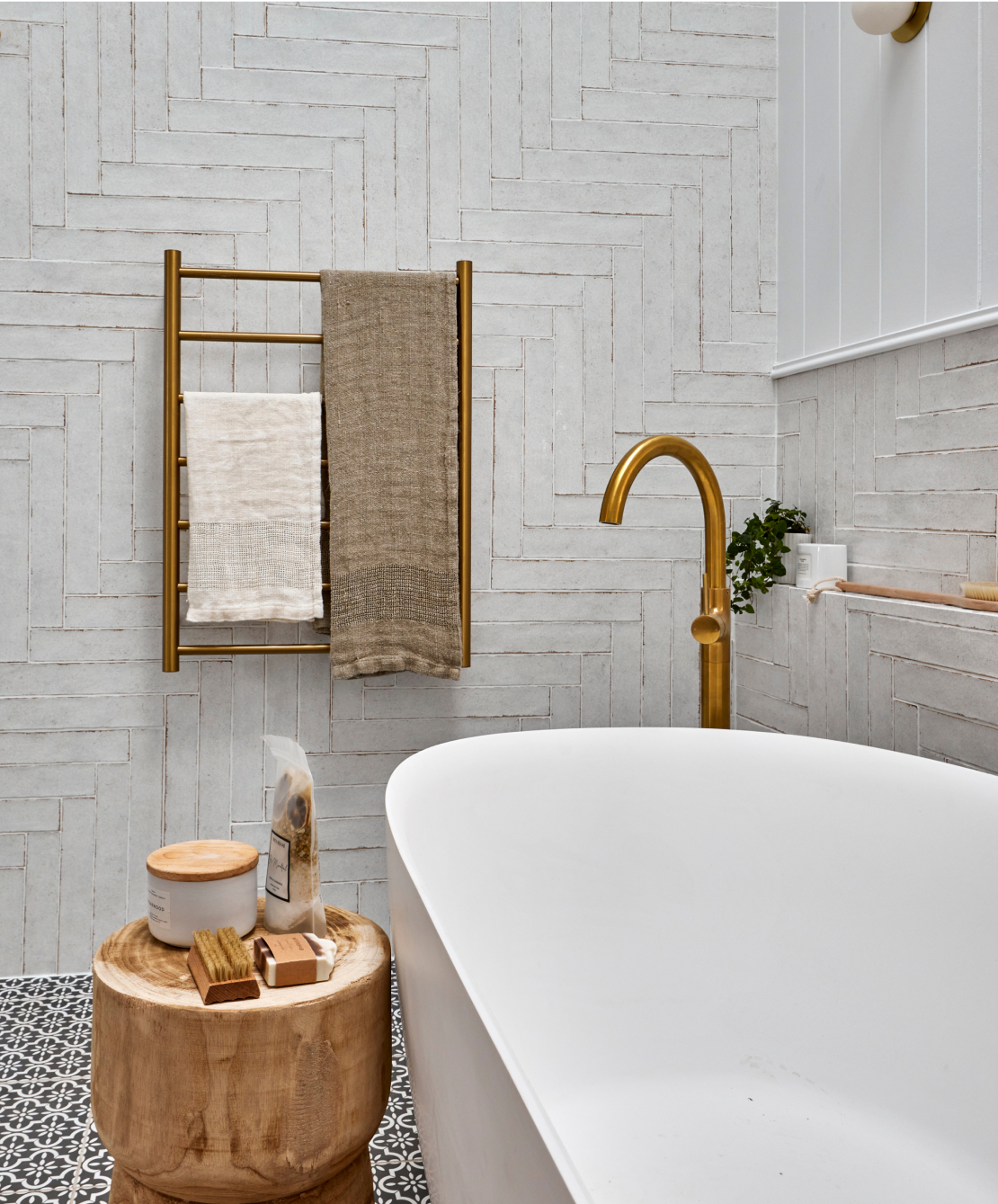 The Block AU's Oz and Omar's Winning Main Bathroom