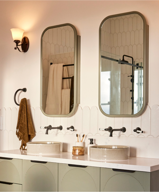 The Block AU's Ankur and Sharon's Master Ensuite