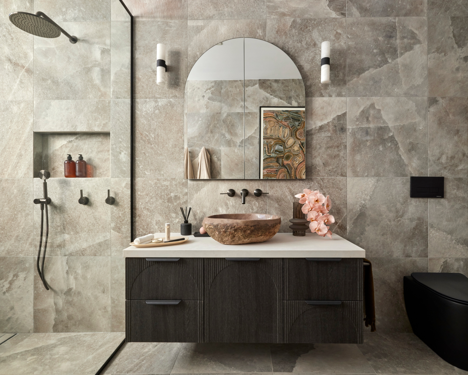 The Block AU's Rachel and Ryan's Guest Ensuite