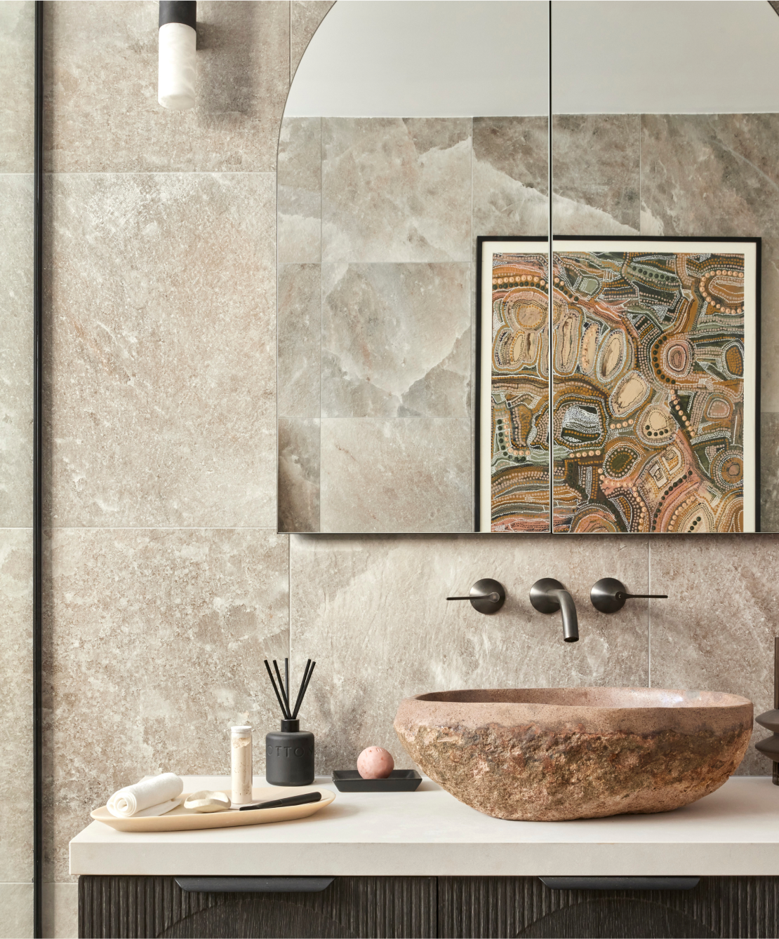 The Block AU's Rachel and Ryan's Guest Ensuite