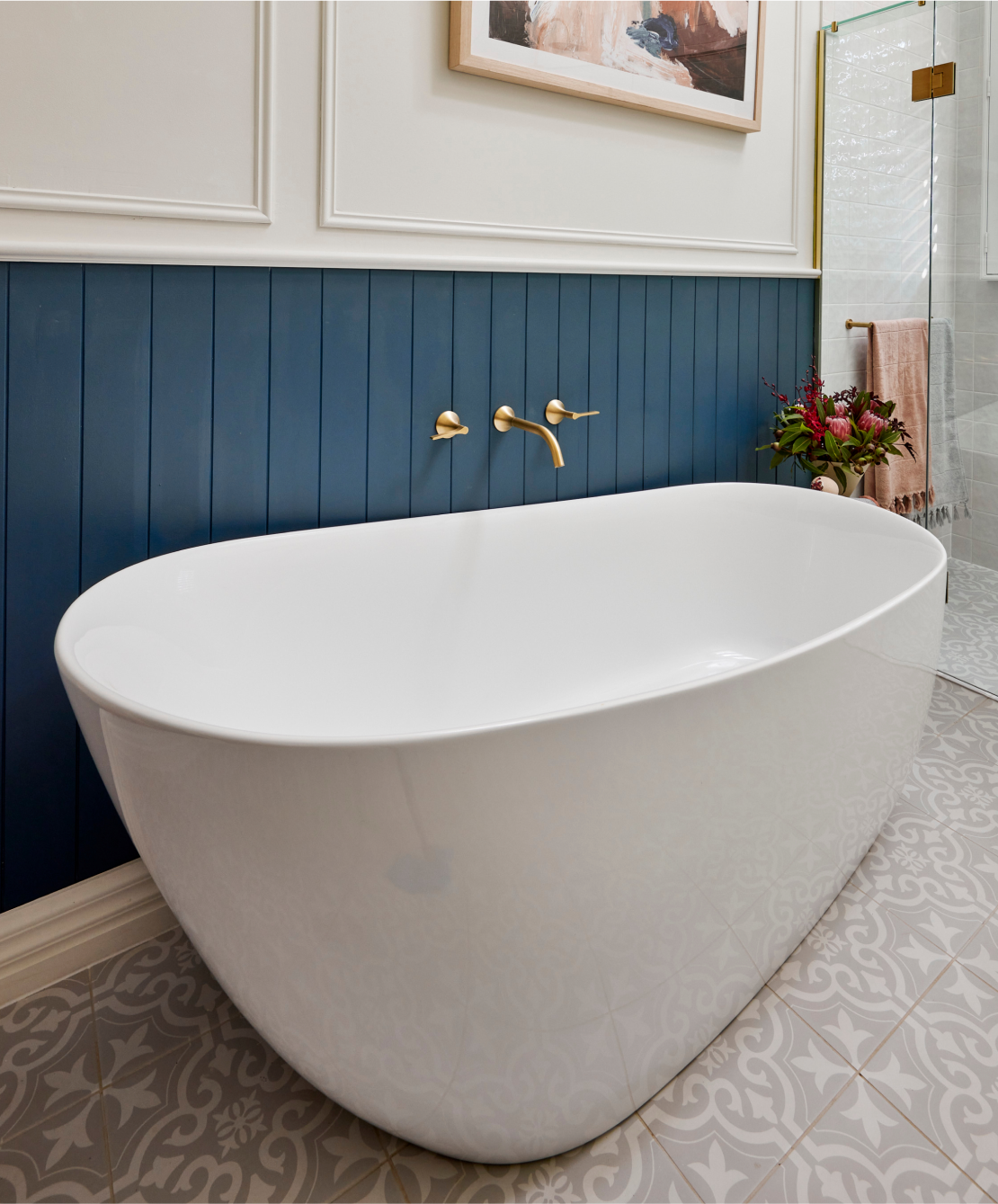 The Block AU's Tom and Sarah-Jane's Main Bathroom