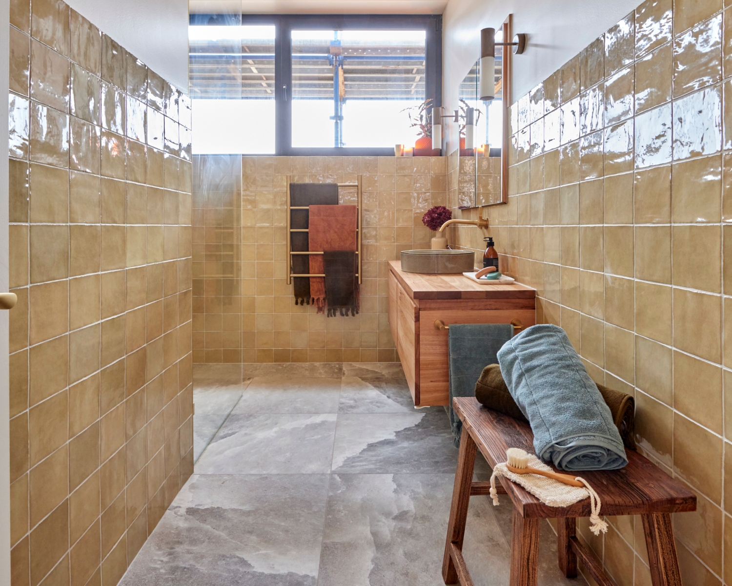 The Block AU's Tom and Sarah-Jane's Main Bathroom